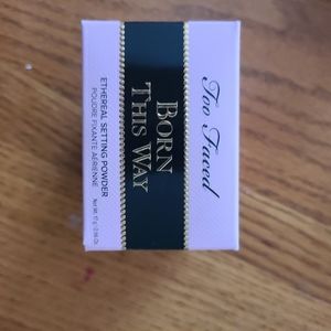 Too Faced setting powder sealed